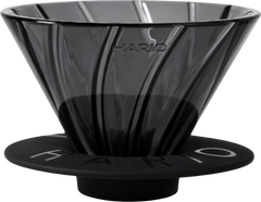 HARIO V60 RAN Transparent Black 01 Dripper